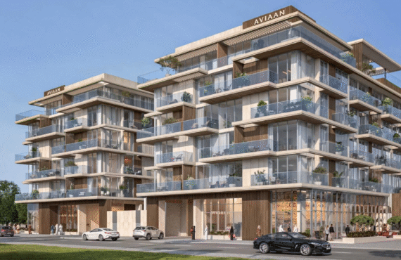 Arthouse Residences Meydan exterior view showcasing modern architectural design