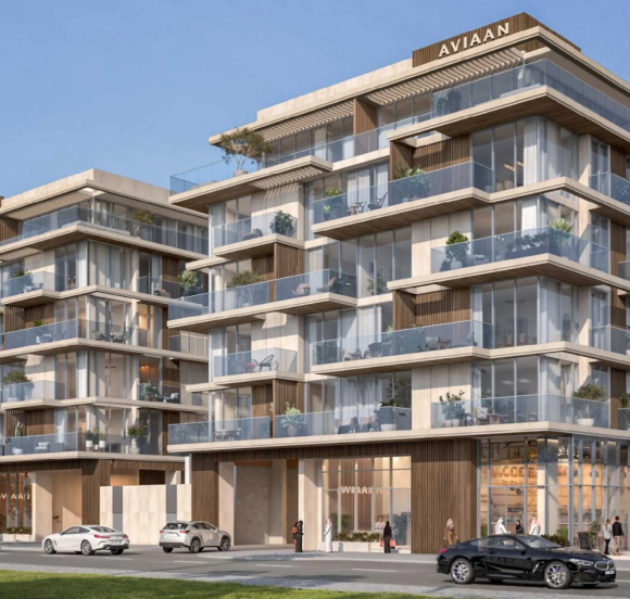 Arthouse Residences Meydan exterior view showcasing modern architectural design