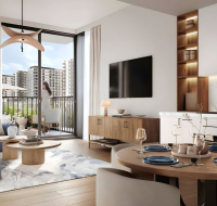 Modern indoor gym with treadmills and cardio machines