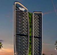 Tallest residential tower in Ras Al Khaimah with modern architecture