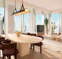 DIFC skyline view from residence