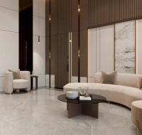 Spacious living room in a 1-bedroom apartment at Lilian Residences with a private balcony