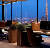 Burj Khalifa view offices for sale