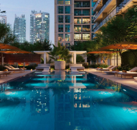 Luxury waterfront apartments Marina views